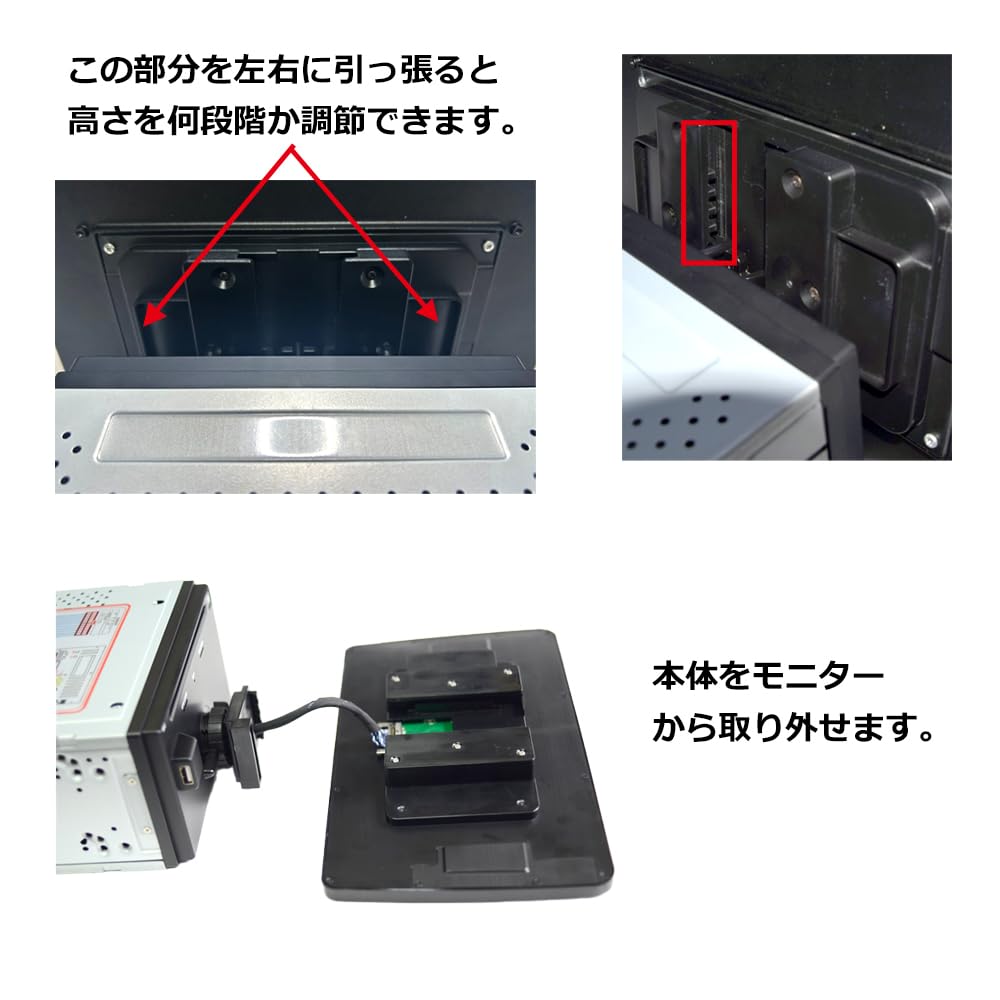 Amazon.co.jp: 2DINカーナビゲーション＋ドライブレコーダーセット
